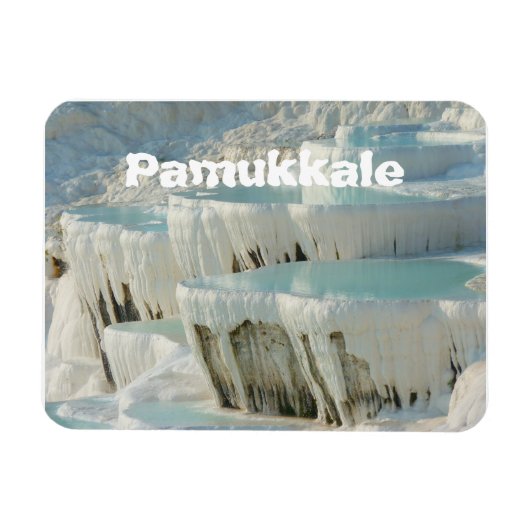 Pamukkale Turquie Magnet (Horizontal)