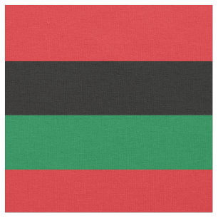 Pan African and Afro-American UNIA Flag Stof
