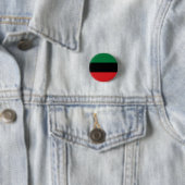 Pan African Black Power Ronde Button 3,2 Cm (In situ)
