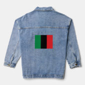 Pan African Denim Jacket (Achterkant)