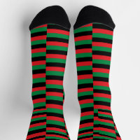 Pan African Flag Sokken