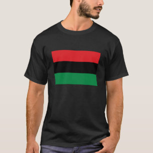 Pan African Flag & Unia Flag, symbool T-shirt