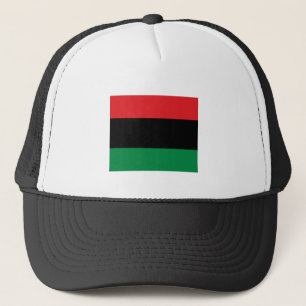 Pan African Flag & Union Symbol / sport fan Trucker Pet