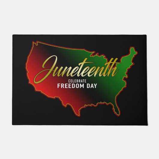 Pan African, Juneteenth Doormat Deurmat (Voorkant)