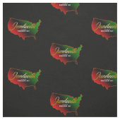 Pan African, Juneteenth Fabric Stof (Swatch)