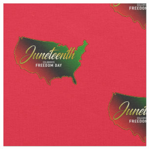 Pan African, Juneteenth Fabric Stof