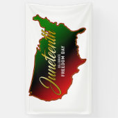 Pan African, Junetetiende Banner (Verticaal)