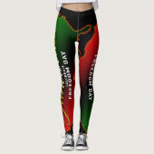 Pan African, Junetetiende Leggings (Voorkant)