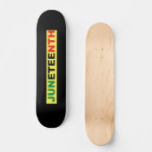 Pan African, Junetetiende Skateboard (Voorkant)