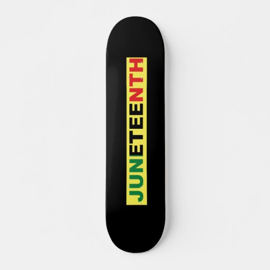 Pan African, Junetetiende Skateboard (Voorkant)