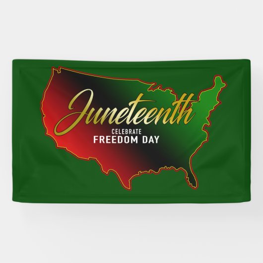 Pan African, Junetetiende Spandoek (Horizontaal)