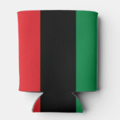 Pan African UNIA vlag Blikjeskoeler (Achterkant)