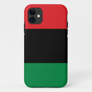 Pan African UNIA vlag iPhone 11 Hoesje