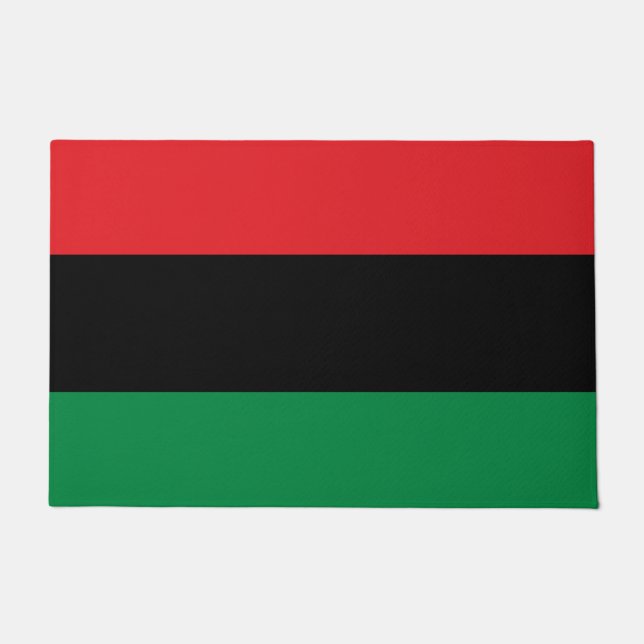 Pan African UNIA vlag Deurmat (Voorkant)