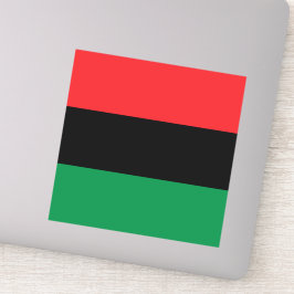 Pan African UNIA vlag Sticker