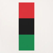 Pan African UNIA vlag Yogamat (Voorkant)