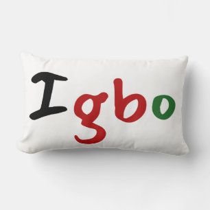 Pan-Afrikaanse Igbo Kussen