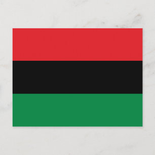 Pan-Afrikaanse UNIA-vlag Briefkaart