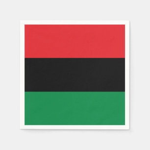 Pan-Afrikaanse UNIA-vlag Servet