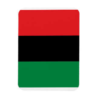 Pan-Afrikaanse Vlag Flexibele Fotomagneet Magneet