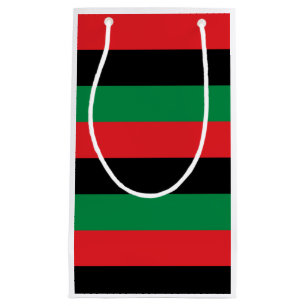Pan-Afrikaanse vlag geschenk tas Klein Cadeauzakje
