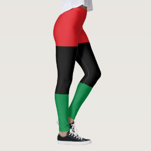 Pan Afrikaanse Vlag Leggings