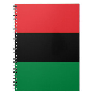Pan-Afrikaanse vlag Notitieboek