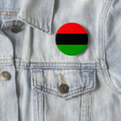 Pan-Afrikaanse vlag Ronde Button 5,7 Cm (In situ)