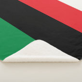 Pan-Afrikaanse vlag Sherpa Deken (3/4)