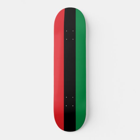 Pan-Afrikaanse vlag Skateboard (Voorkant)