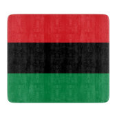 Pan-Afrikaanse vlag Snijplank (Voorkant)