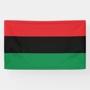 Pan-Afrikaanse vlag Spandoek