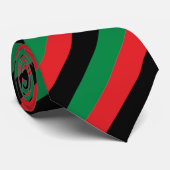 Pan-Afrikaanse vlag Stropdas (Opgerold)