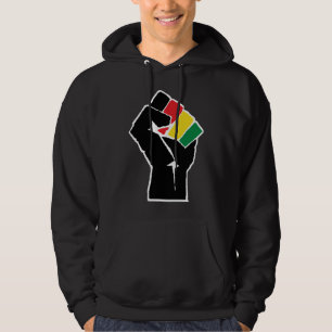 Pan-Afrikaanse vlag Vuist, Afro-Amerikaanse zwarte Hoodie