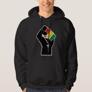 Pan-Afrikaanse vlag Vuist, Afro-Amerikaanse zwarte Hoodie