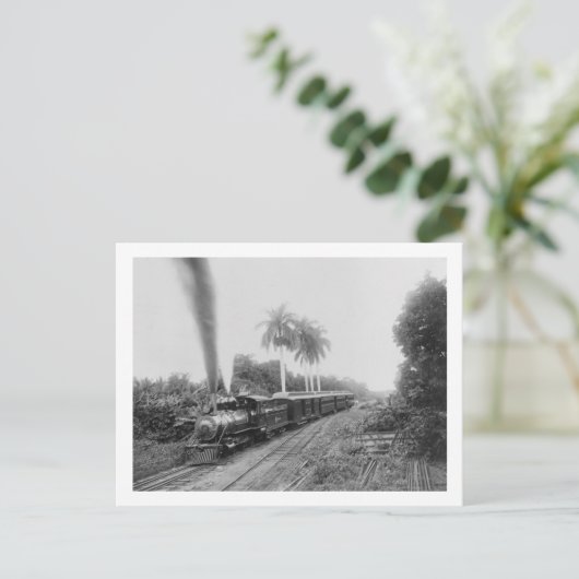 Pan American Central Railroad in Guatemala Briefkaart (Staand voorkant)