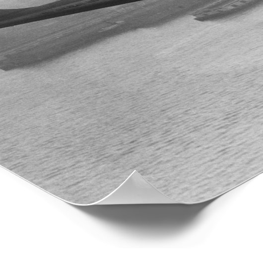 Pan American China Clipper en San Francisco Poster (Hoek)