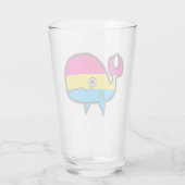 Pan-angstige, maar gepantserde walvisbril glas (Achterkant)