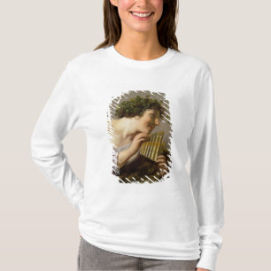 Pan die zijn pijpen speelt t-shirt
