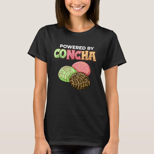 Pan Dulce Concha Mexican Bread T-shirt (Voorkant)