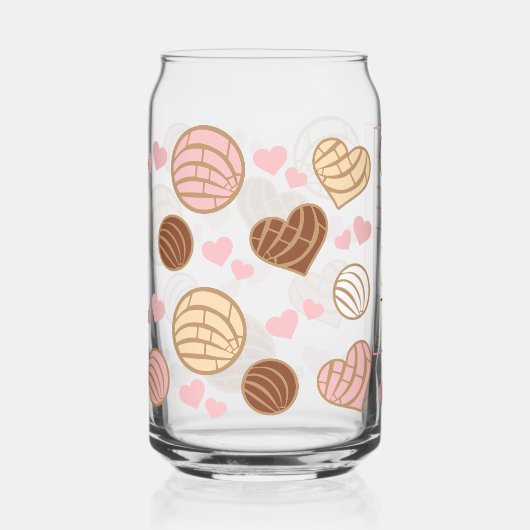 Pan Dulce y Cafecito Mexicaanse Kerst Blikvorm Glas (Voorkant)