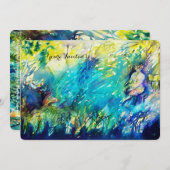 PAN EN DEER Summer Party Kaart (Voorkant / Achterkant)