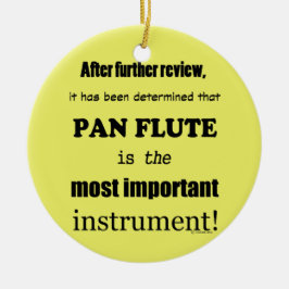 Pan Flute Belangrijkste instrument Keramisch Ornament