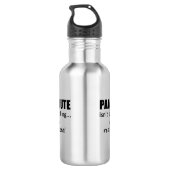 Pan Flute n'est pas tout Bouteille d'eau (Dos)