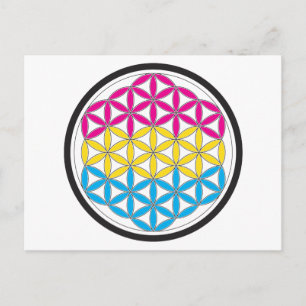 pan heilige geometrie briefkaart