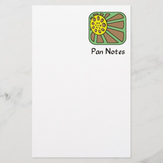 Pan Notes Briefpapier (Voorkant)