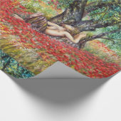 PAN-, OLIJFOLIE- EN POPPERVELS CADEAUPAPIER (Hoek)