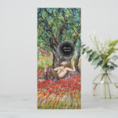 PAN-, OLIJFOLIE- EN POPPIEGELS, wit Kaart (Staand voorkant)