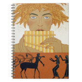 Pan Piper, afbeelding van 'Les Mythes' door Paul Notitieboek (Voorkant)