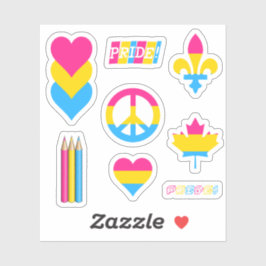 Pan Pride Design II Sticker